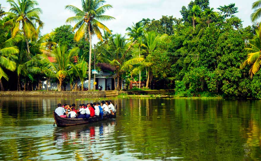 Las escuelas en Kerala India