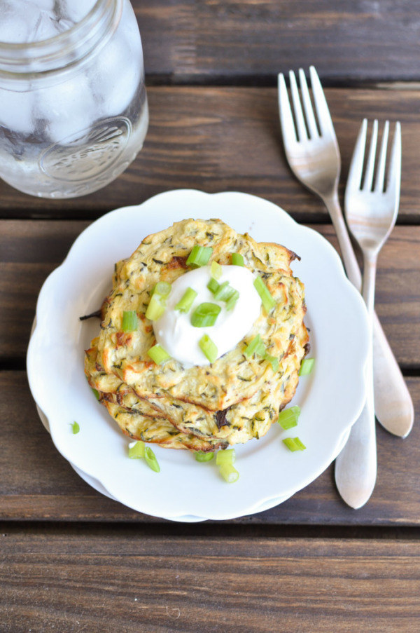 Buñuelos de zucchini horneados