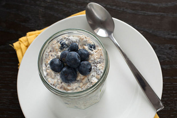 Avena con moras y Chia