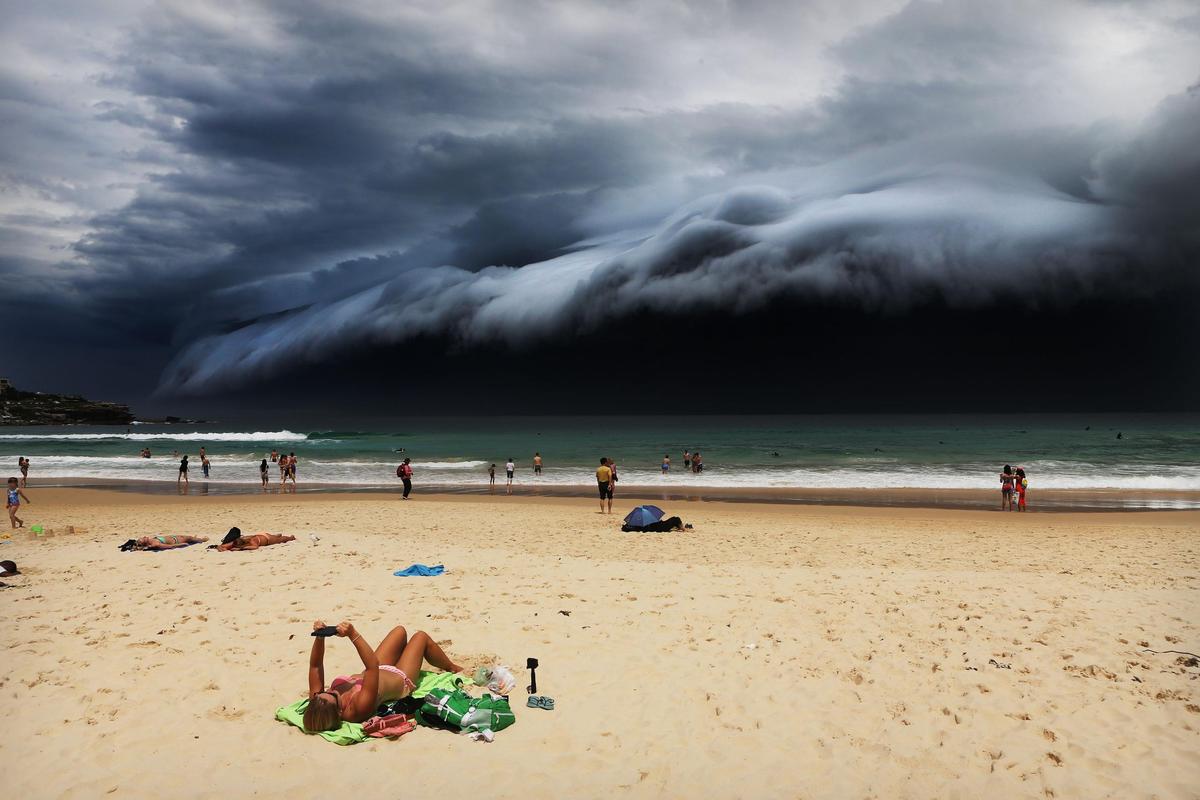 'Storm Front on Bondi Beach' de Rohan Kelly (Australia)