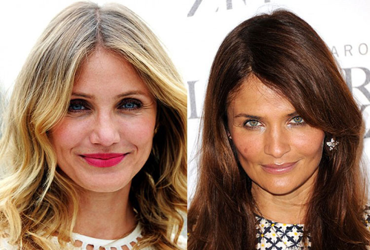 Cameron Diaz y Helena Christensen