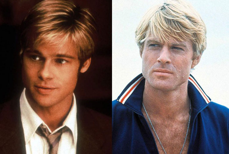 Brad Pitt y Robert Redford