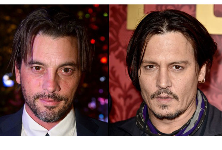 Skeet Ulrich y Johnny Depp