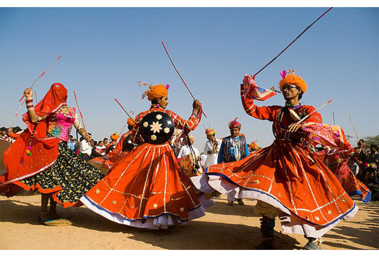 Festival del desierto en India