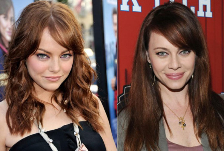 Emma Stone y Melinda Clark