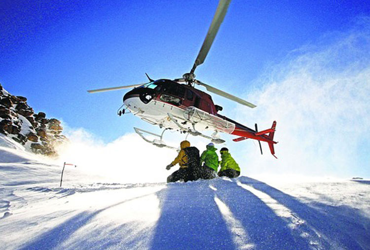 Heli-ski