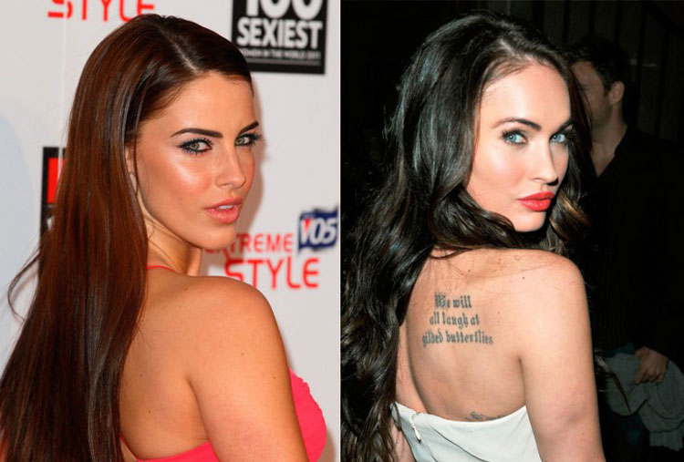 Jessica Lowndes y Megan Fox