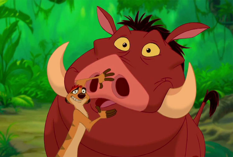 Timón y Pumba