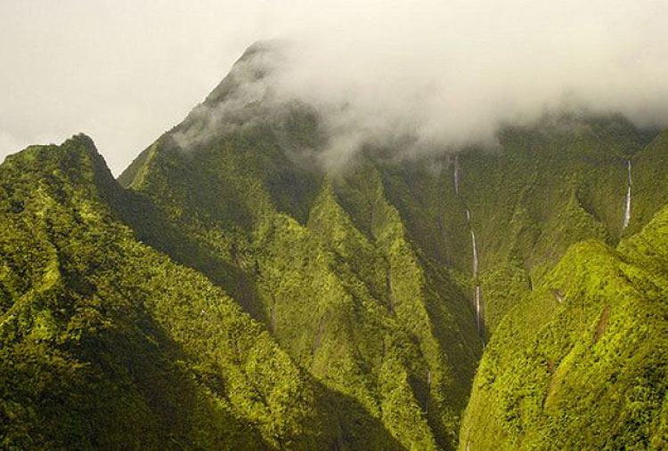 El desaguadero, Hawái