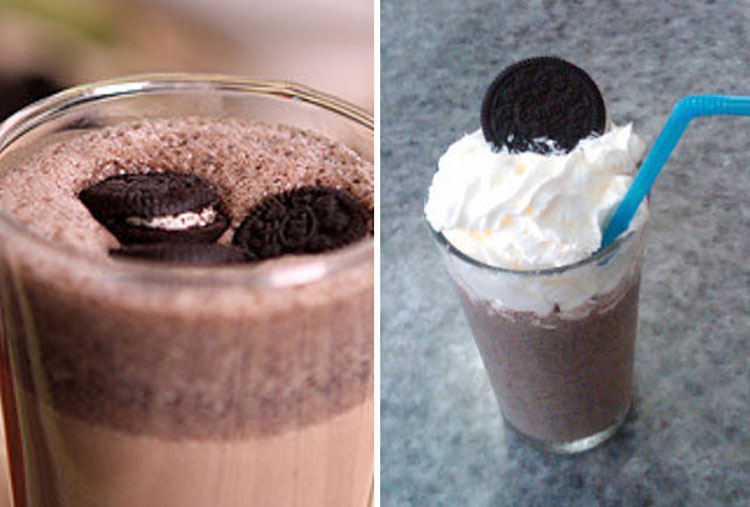 Frappuccino con galleta oreo