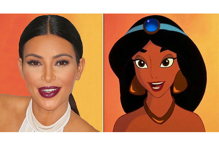 Kim Kardashian y Jasmine