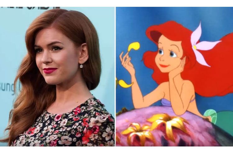 Isla Fisher y Ariel