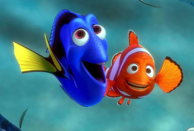 Dory y Marlín