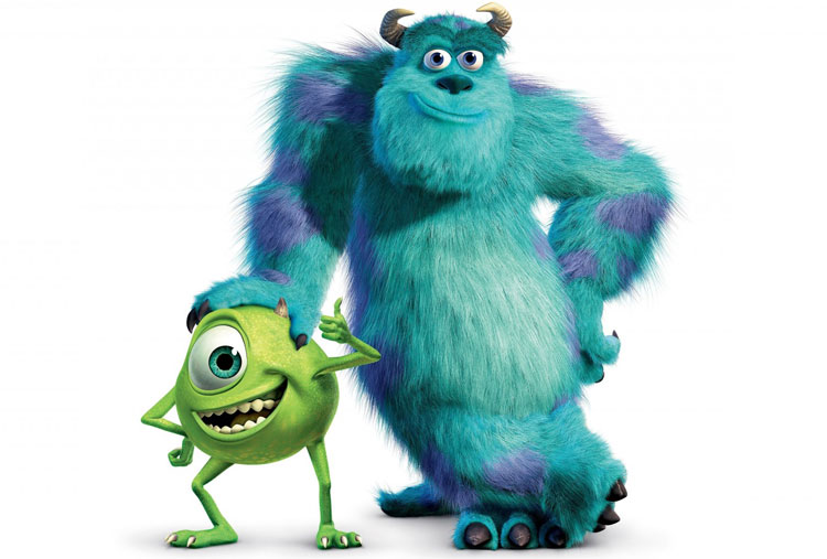 Sullivan y Mike Wazowski