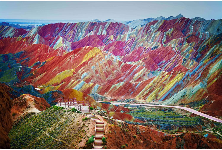 Montañas Danxia, China