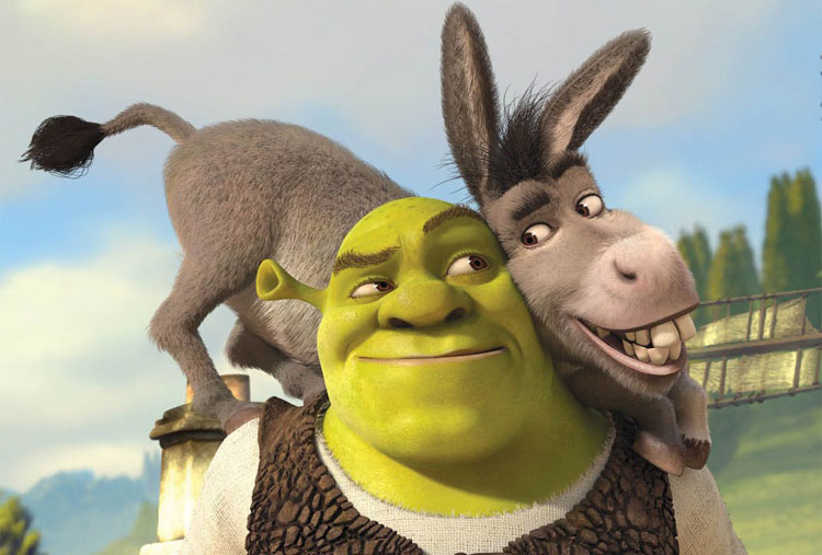 Shrek y Burro
