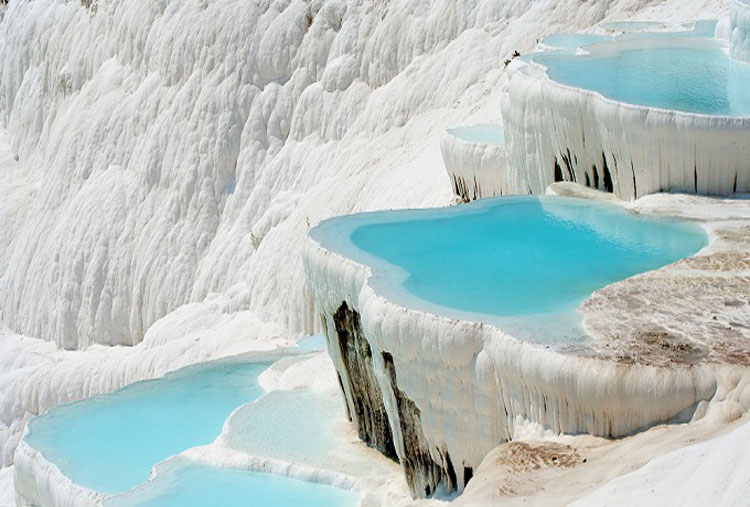 La cascada blanca de Pamukkale