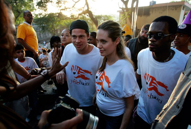 Brad Pitt y Angelina Jolie