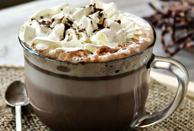 Café latte de nutella