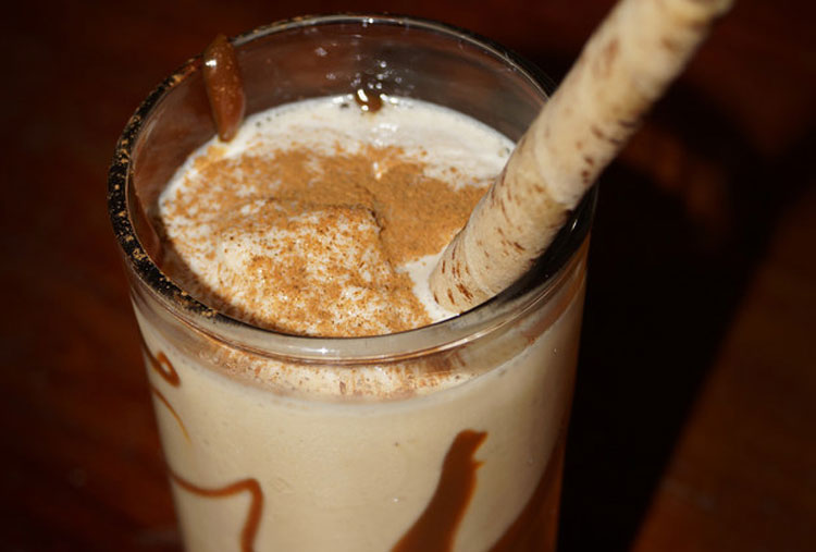 Frappuccino con dulce de leche