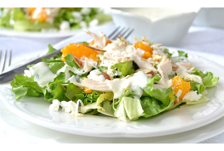 Ensalada de pollo