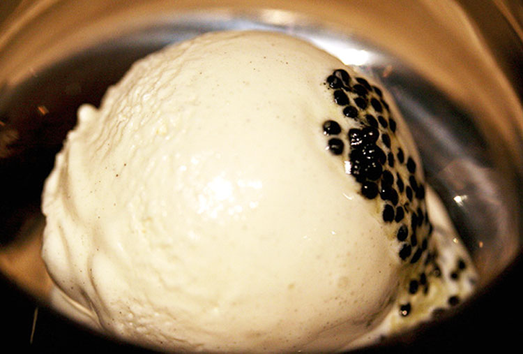 Helado de Caviar