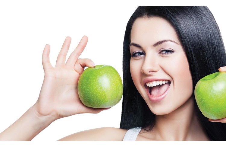 Una manzana al día te mantiene saludable