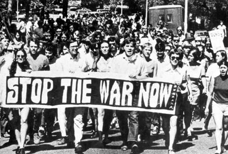 Protestas contra guerra de Vietnam
