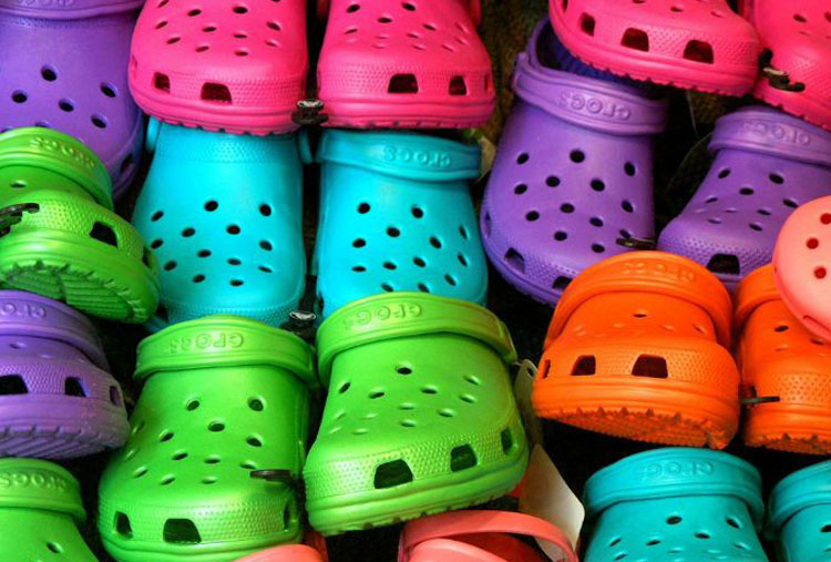 Crocs, ¡Nunca pero nunca!