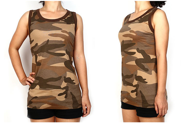 Ropa con exceso de camuflaje