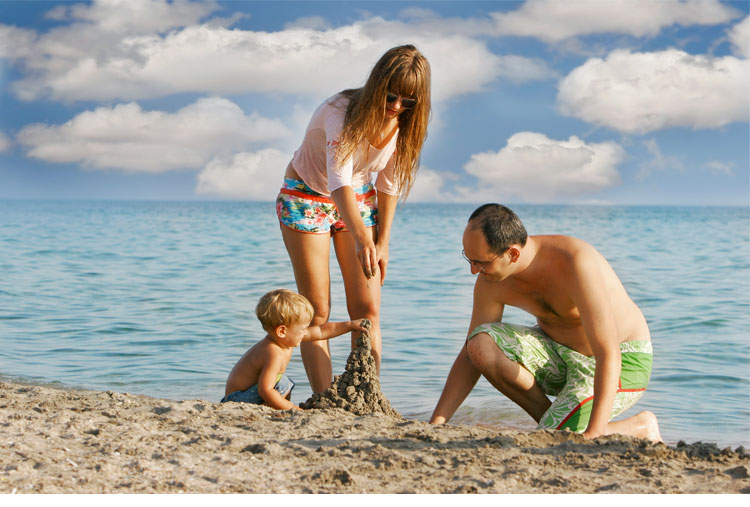 Juguetes para la playa