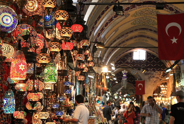 Visita el Gran Bazar en Estambul