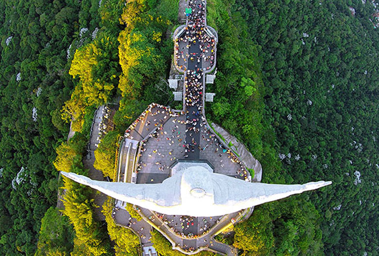 Otra vista del Cristo Redentor