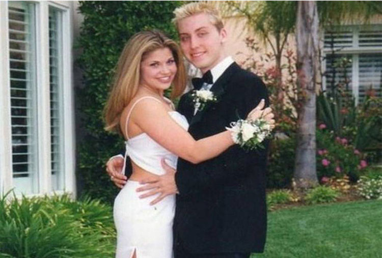 Danielle Fishel y Lance Bass