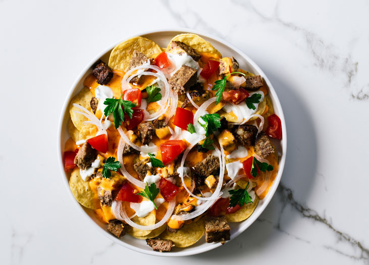 Gyro nachos