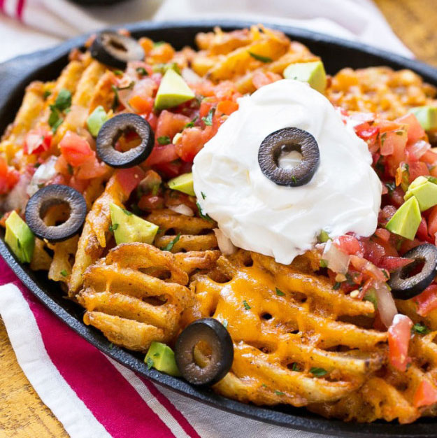 Waffle Fry Nachos