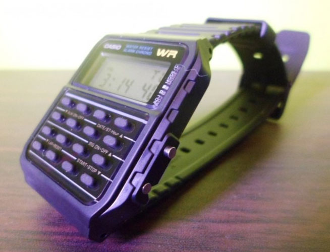 Reloj calculadora