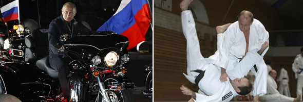 Estas fotos nos muestran que Vladimir Putin es el Chuck Norris de los presidentes