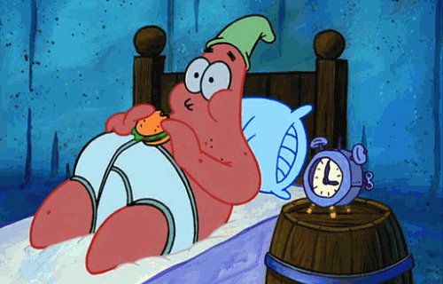 No importa a qué hora regreses siempre quieres comer algo antes de dormir