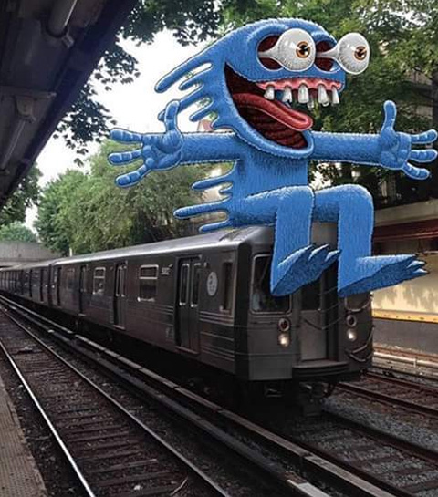 El pasajero más extremo del metro