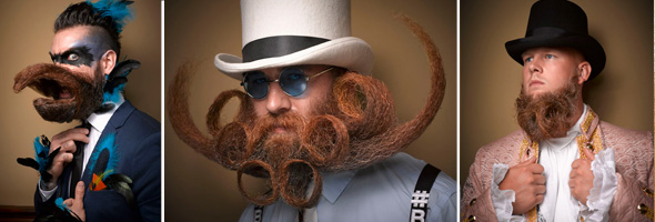Estas son las barbas y los bigotes más ÉPICOS y LOCOS del mundo