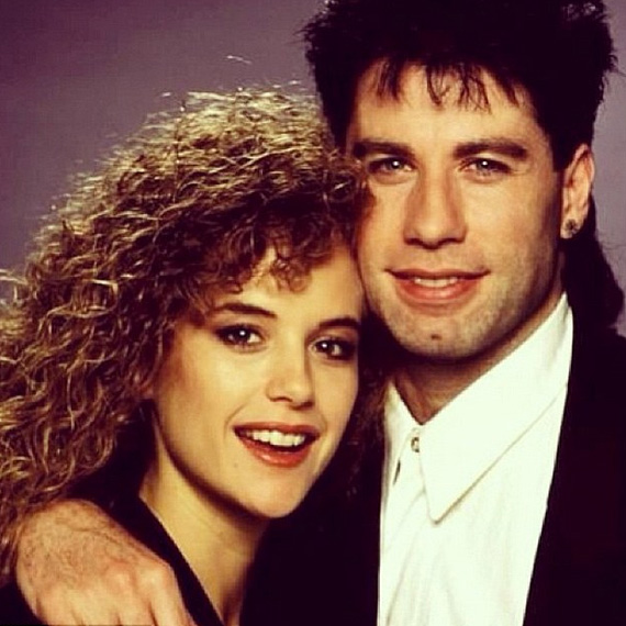 John Travolta y Kelly Preston