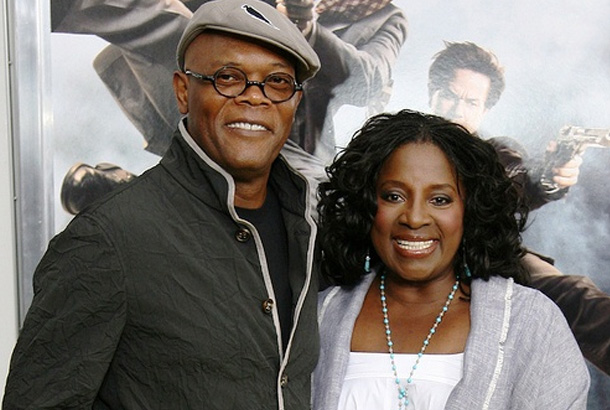 Samuel L Jackson y LaTanya Richardson