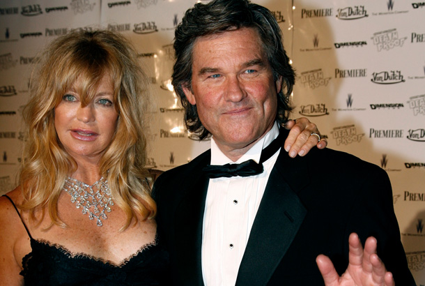 Goldie Hawn y Kurt Russell