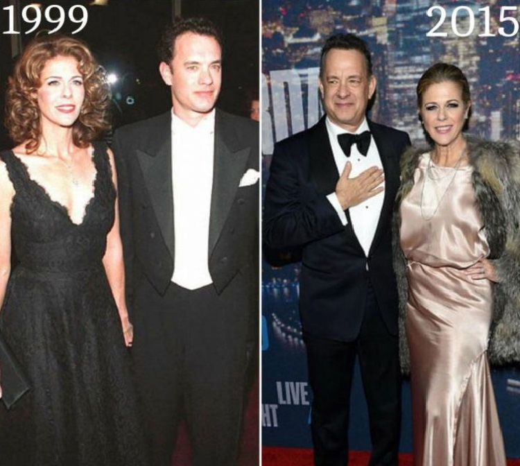 Tom Hanks y Rita Wilson