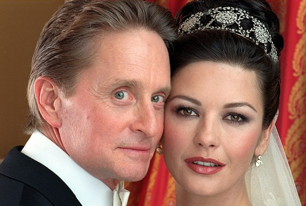 Michael Douglas y Catherine Zeta Jones