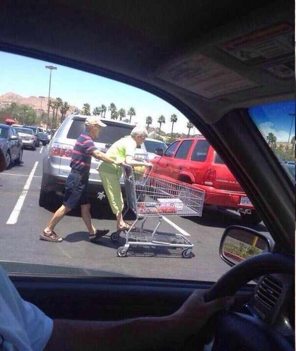 Un día normal en el supermercado