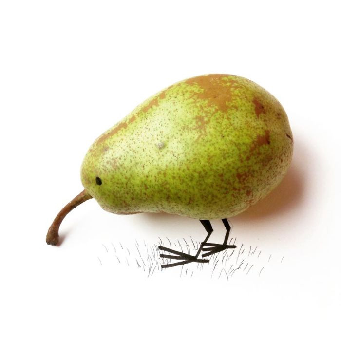 ¿Es una pera o un kiwi?