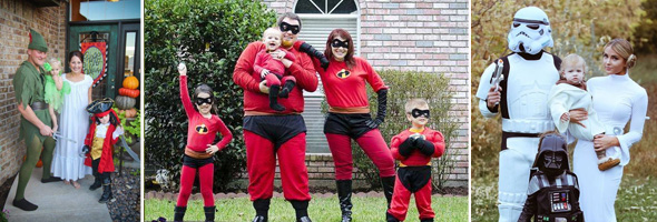 Los mejores disfraces en FAMILIA para halloween