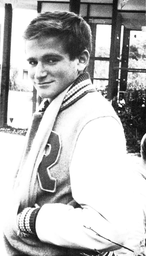 El joven Robin Williams